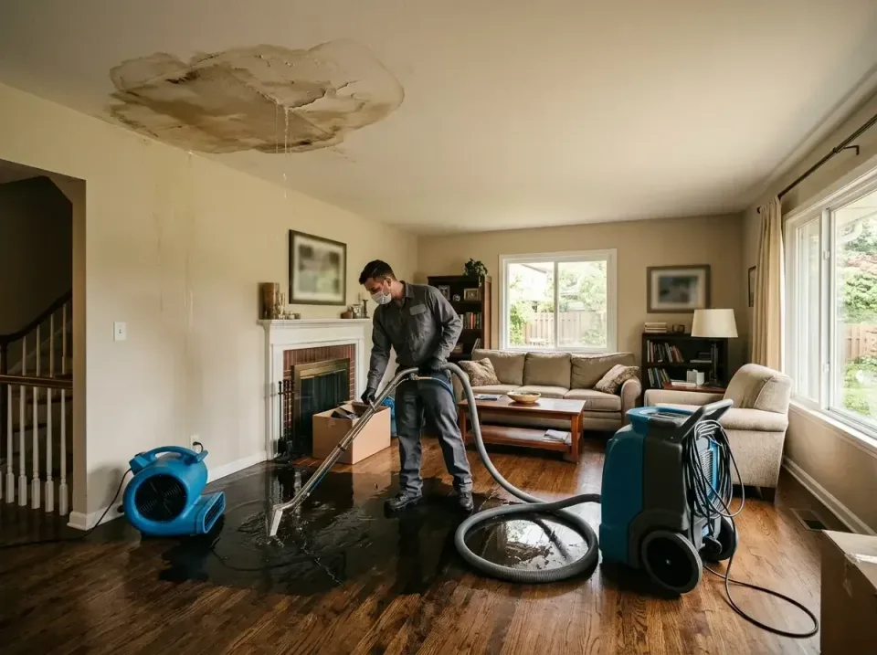 attic-pipe-burst-ceiling-drip-008 — frequently asked questions, Water Damage Restoration & Carpet Care in Mount Vernon, WA